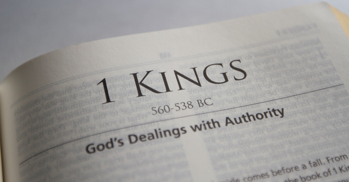 The Bible Verses from 1-kings Chapter 18 - Bbe