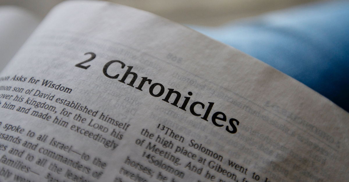 The Bible Verses from 2-chronicles Chapter 7 - Web