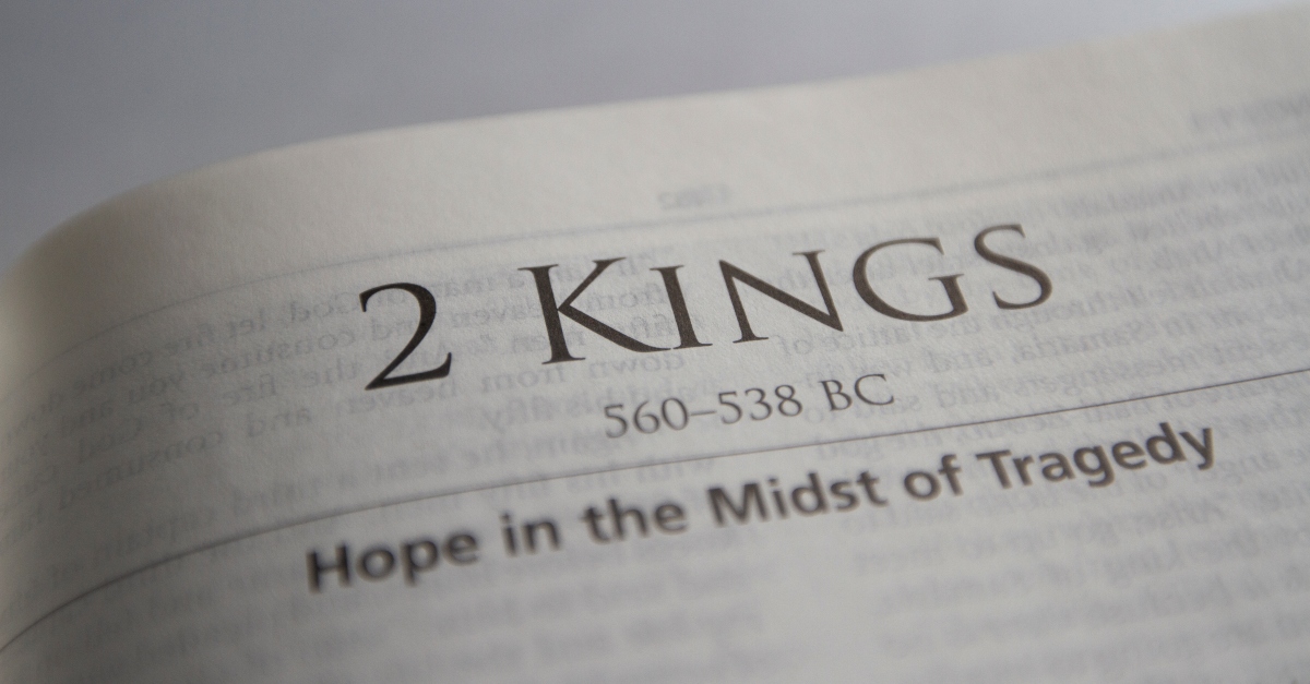 The Bible Chapters from 2 Kings - Ylt