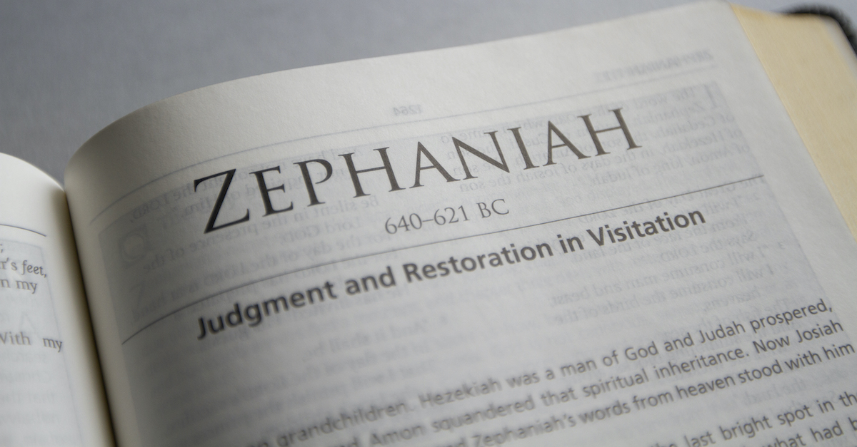 The Bible Verses from Zephaniah Chapter 3 - Kjv