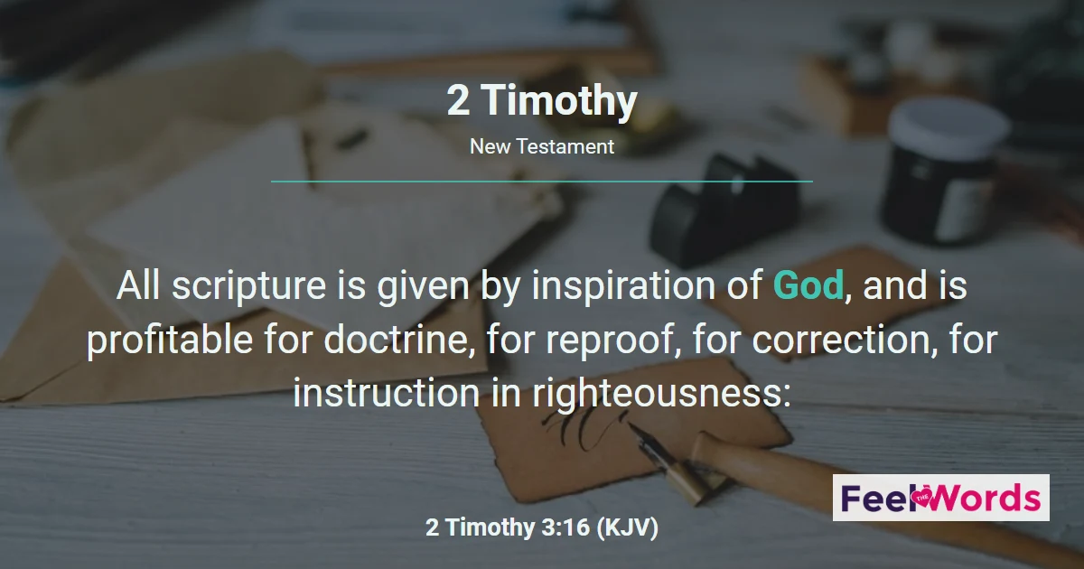 2 Timothy: Paul's Final Letter Before Martyrdom