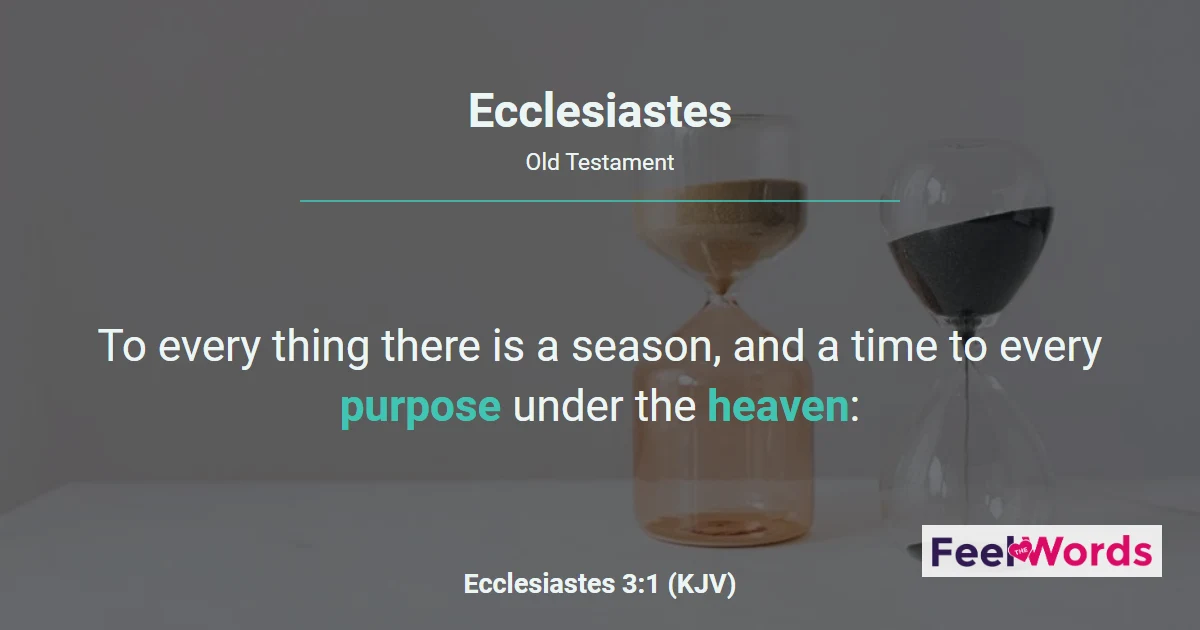 Book of Ecclesiastes — Read All 12 Chapters