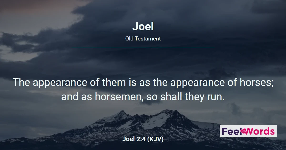 Book of Joel — Read All 3 Chapters Online