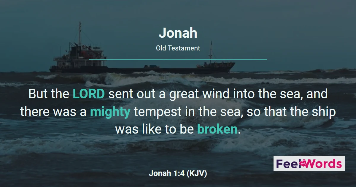 Book of Jonah — Read All 4 Chapters Online