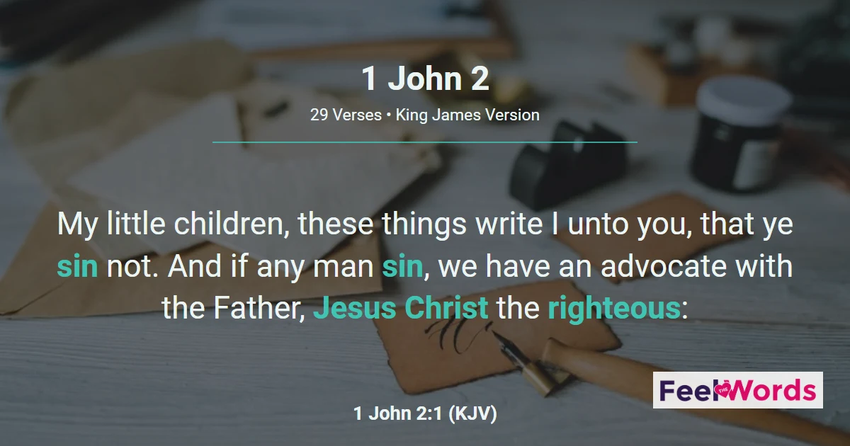 1 John 2: Love Not the World