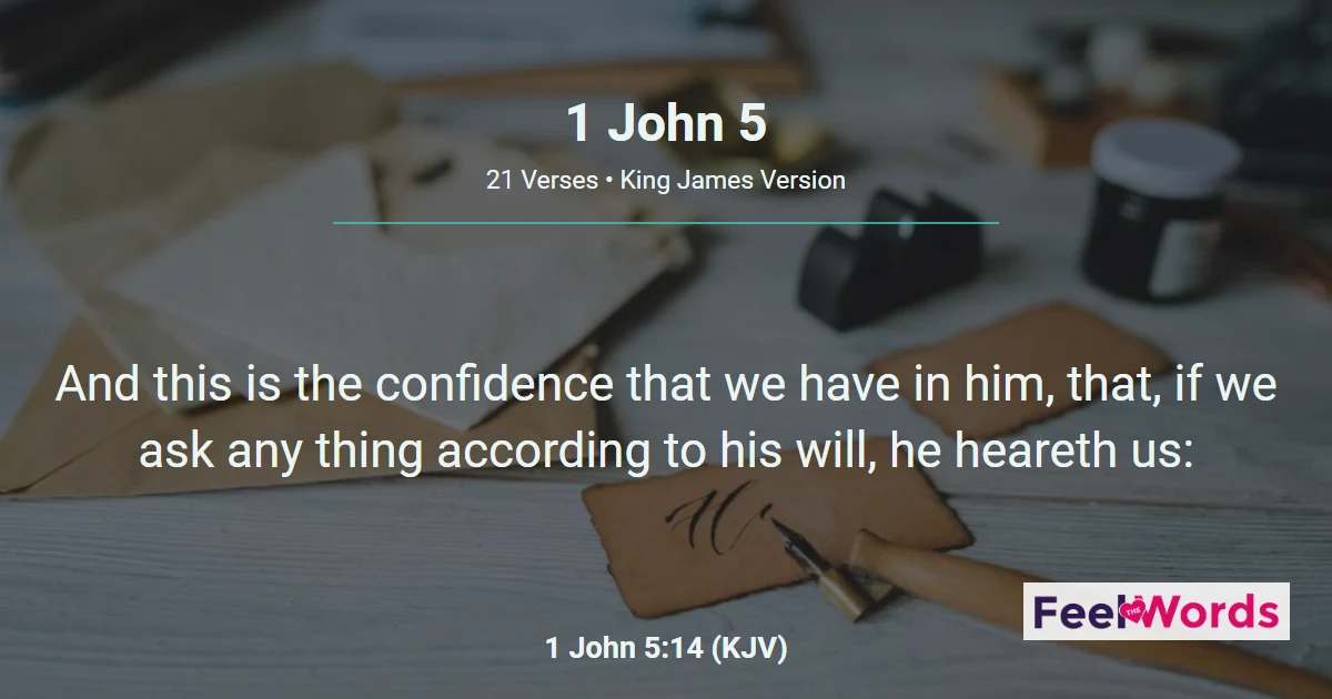 1 John 5: Overcome the World