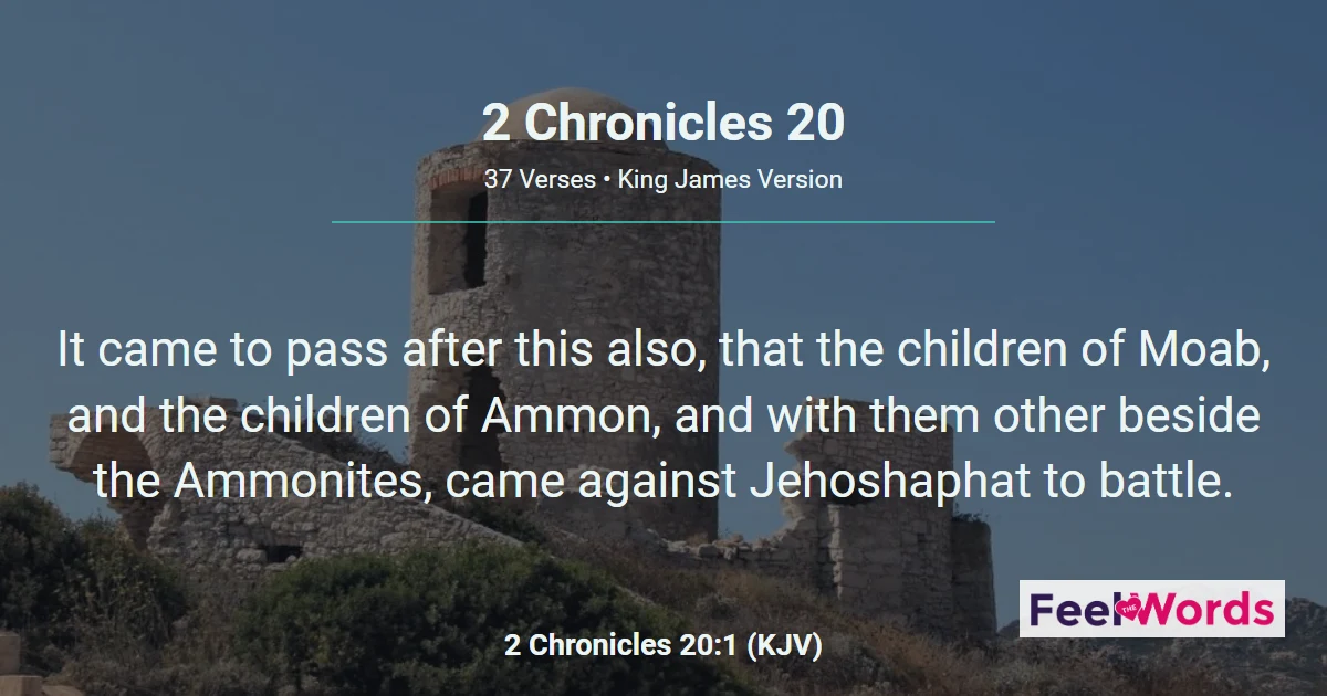 2 Chronicles 20