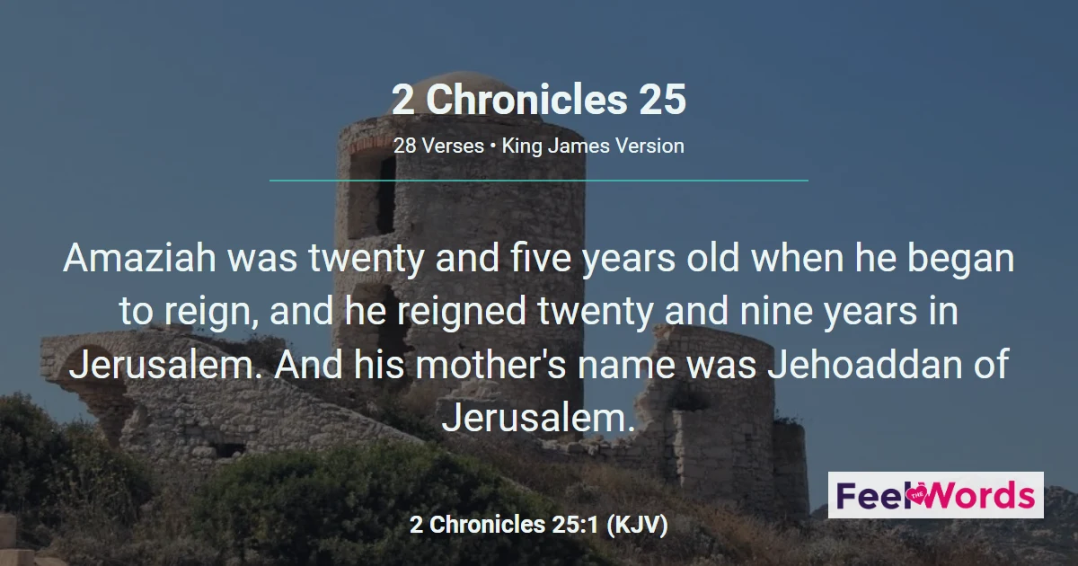 2 Chronicles 25
