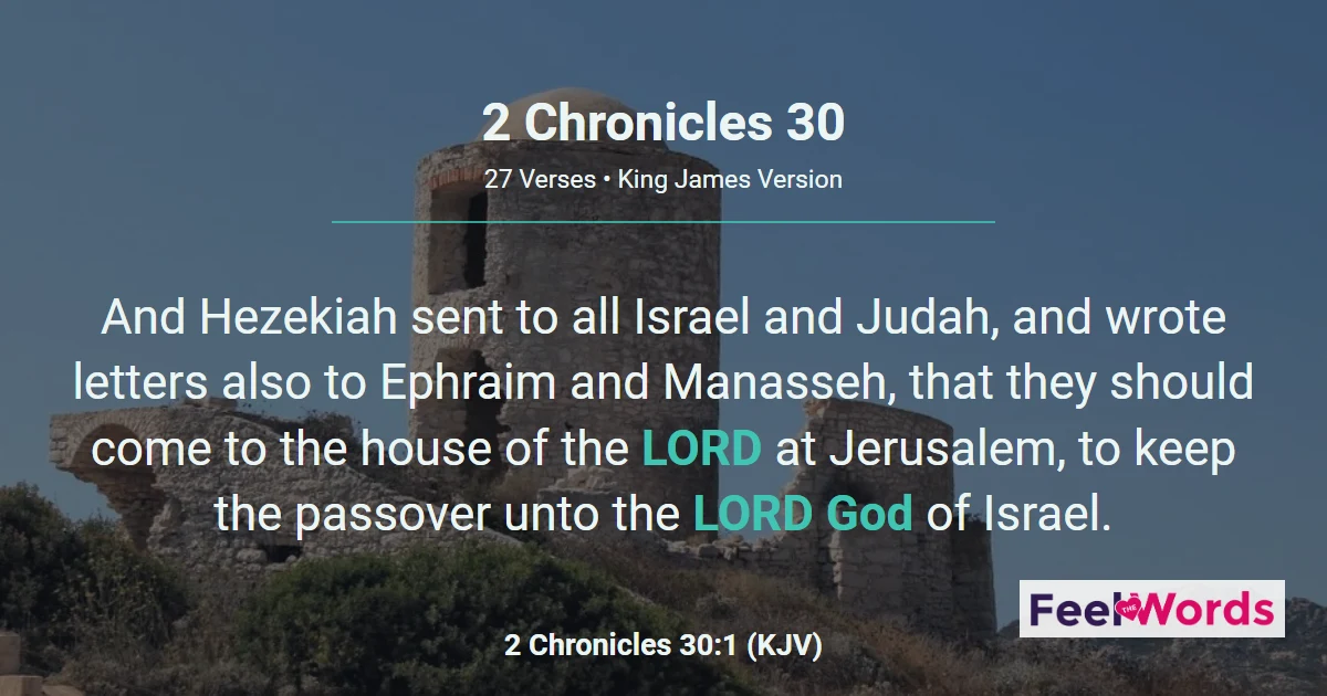 2 Chronicles 30