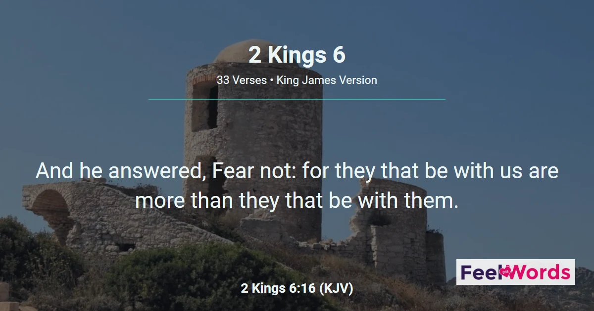 2 Kings 6: The Floating Axe and Horses of Fire