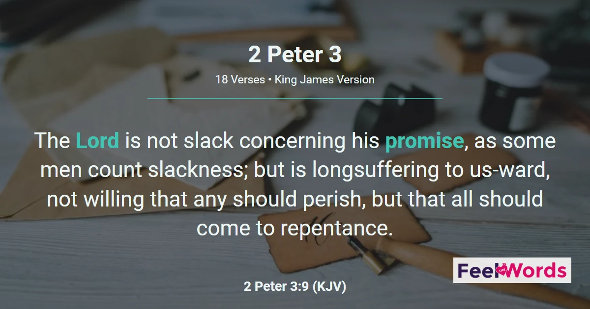 2 Peter 3: The Day of the Lord Will Come