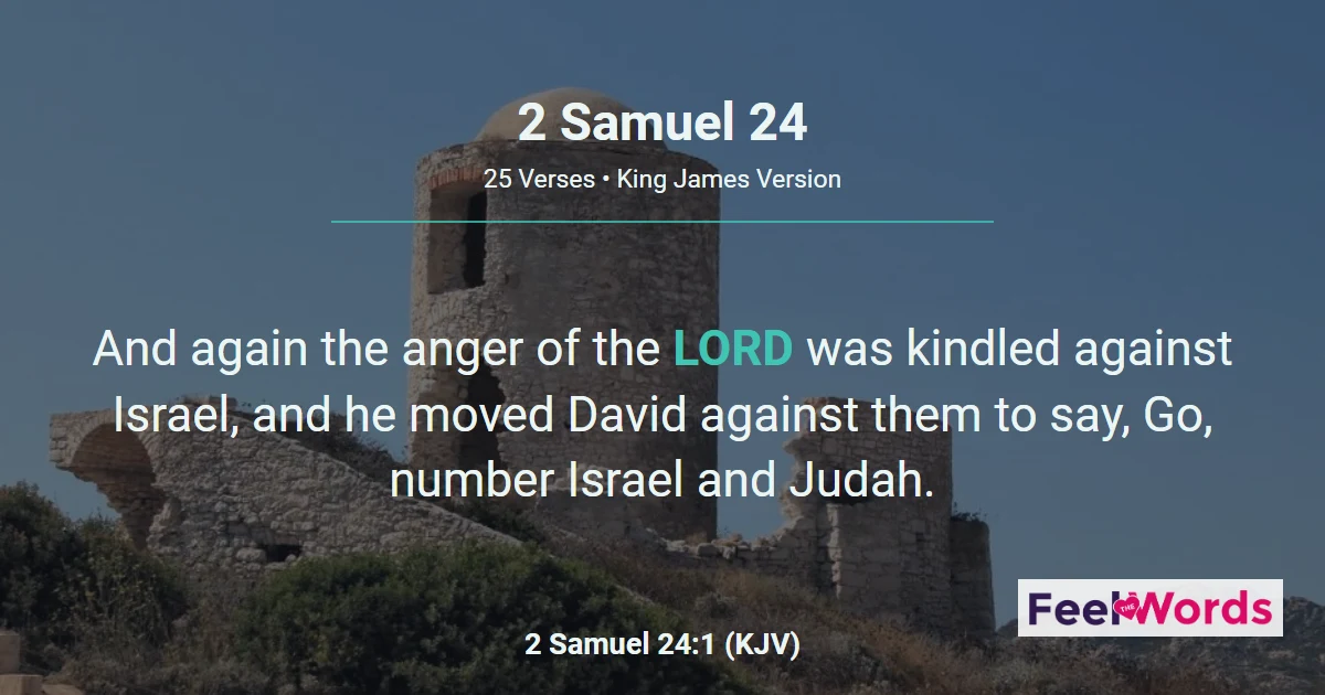 2 Samuel 24: David's Census and the Plague