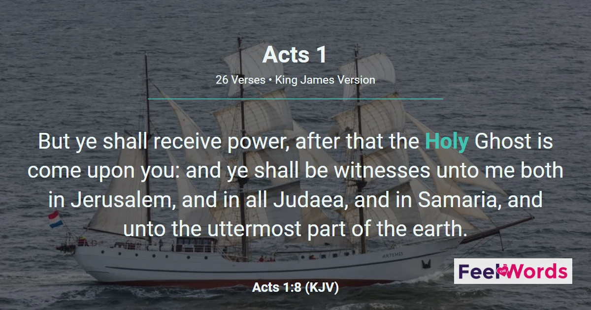 Acts 1: The Ascension of Jesus