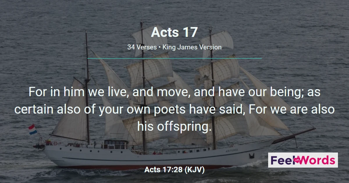 Acts 17: Paul's Sermon on Mars' Hill