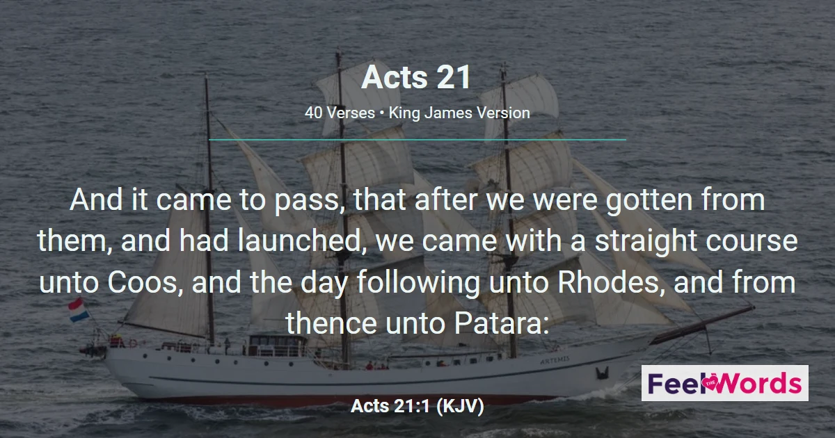 Acts 21: Agabus Warns Paul, Who Is Arrested