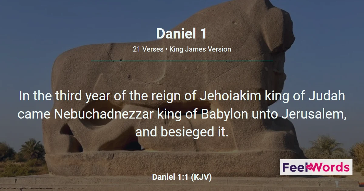 Daniel 1: Daniel's Test in Babylon