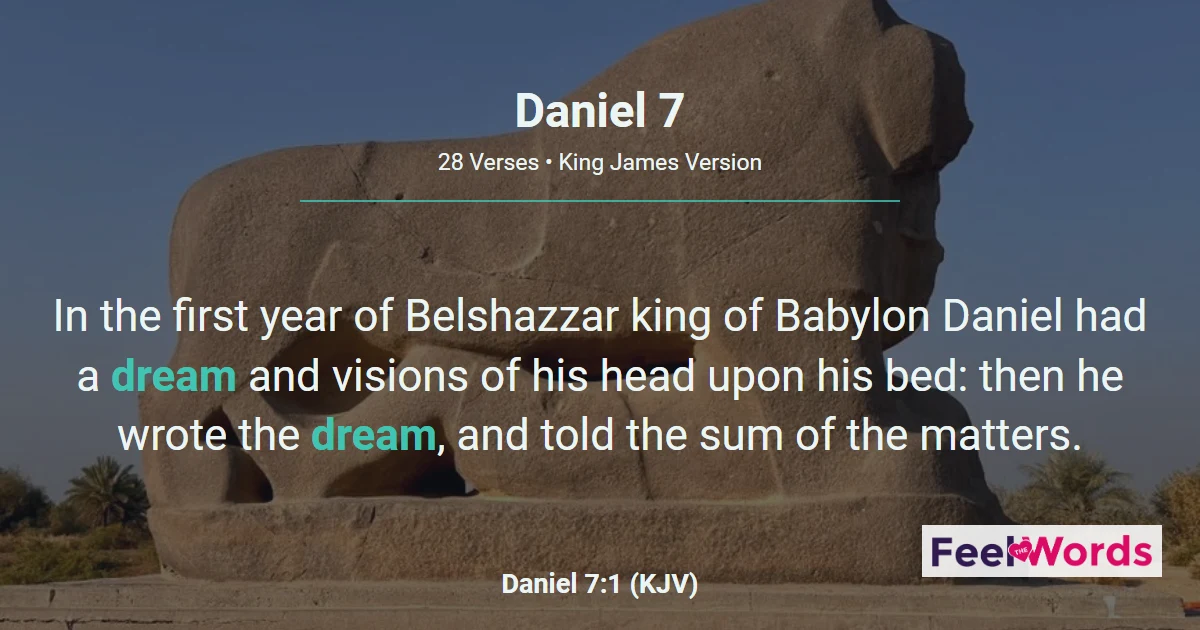 Daniel 7: Vision of Four Beasts
