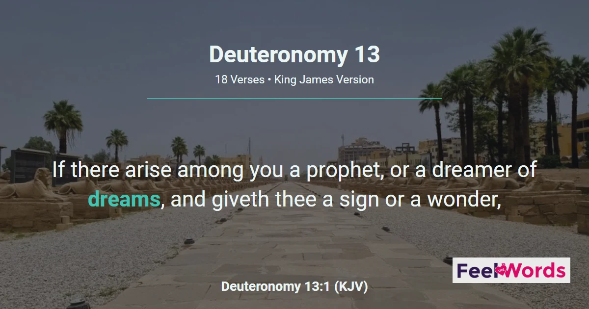 Deuteronomy 13: Testing False Prophets