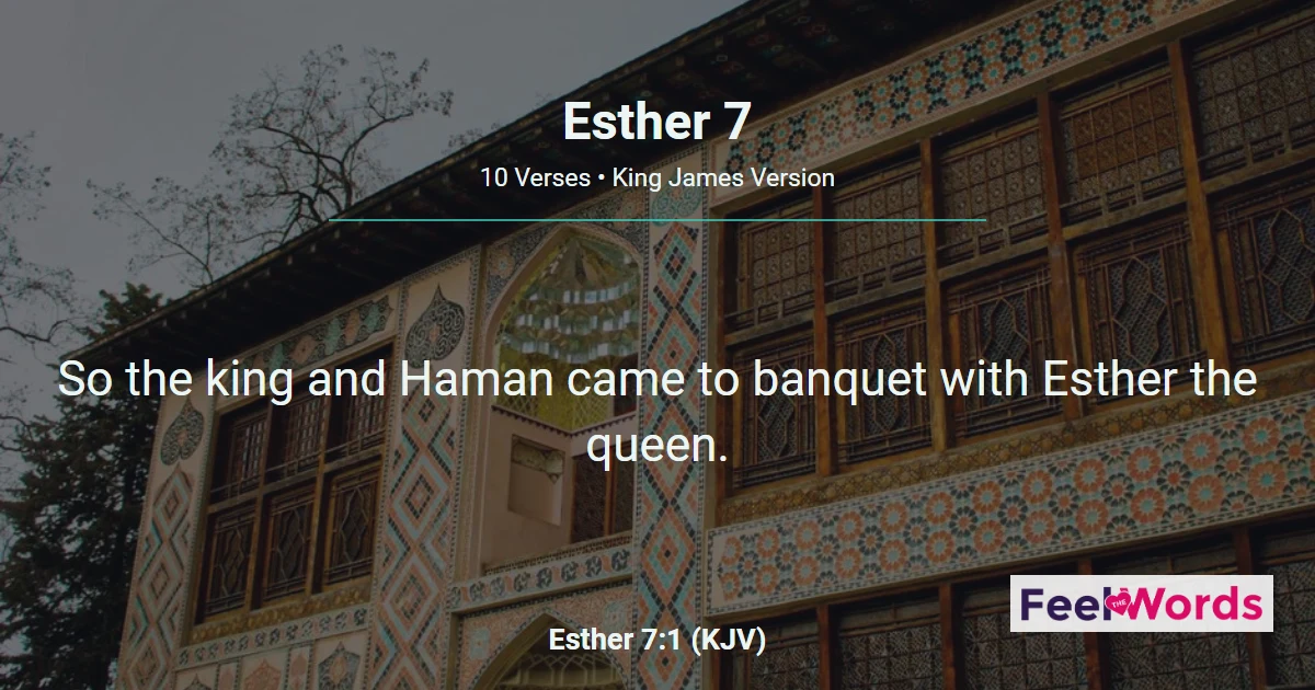 Esther 7: Haman Is Exposed and Hanged