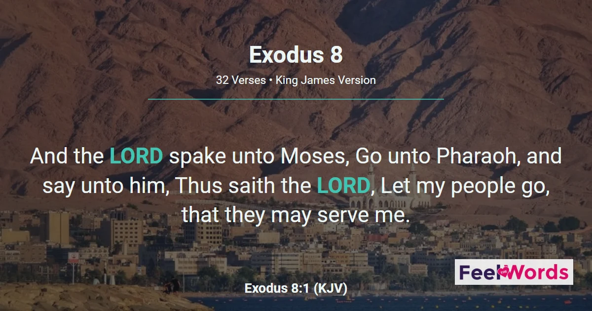 Exodus 8: Frogs, Lice, and Flies