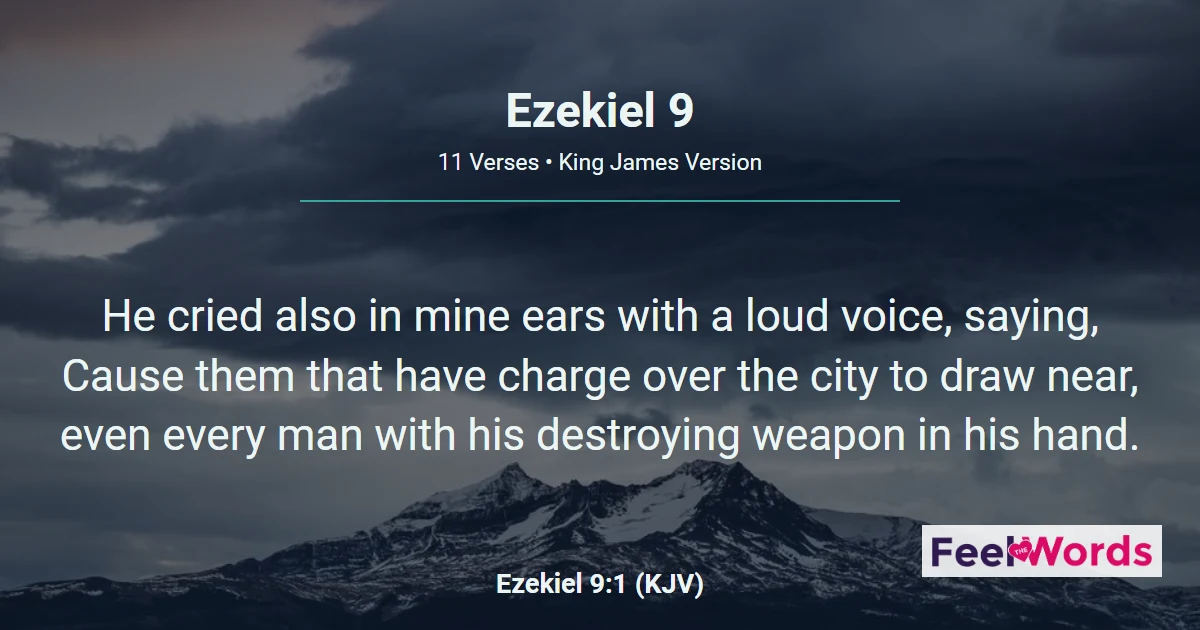 Ezekiel 9: The Mark on the Foreheads
