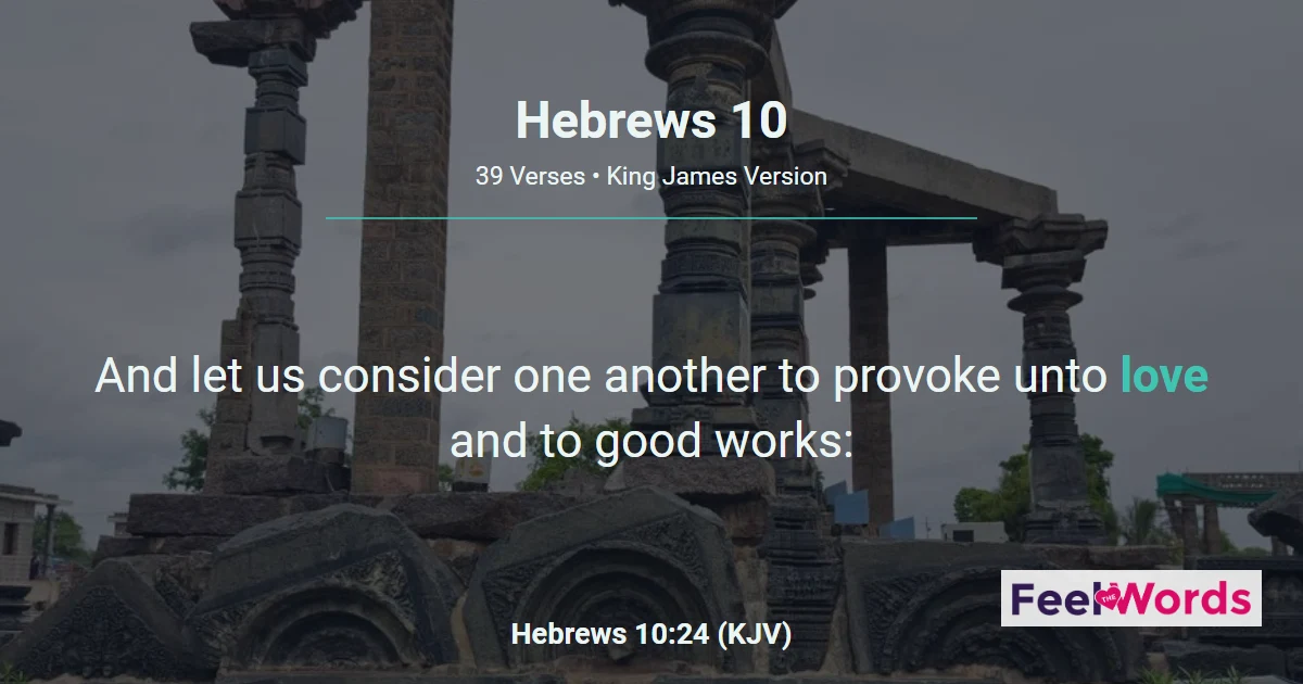Hebrews 10: One Sacrifice, Full Assurance