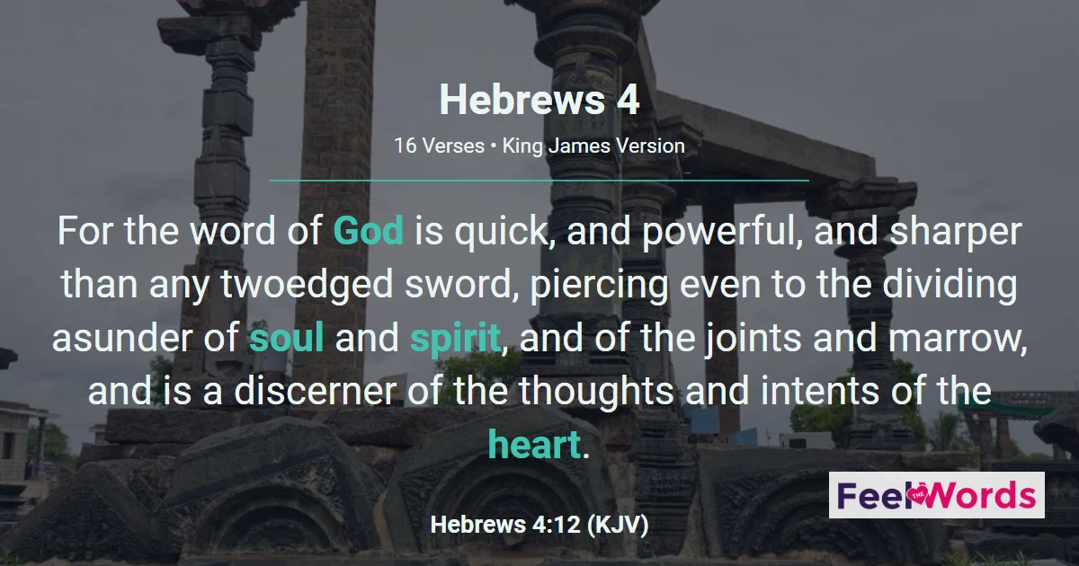 Hebrews 4: Boldly to the Throne of Grace