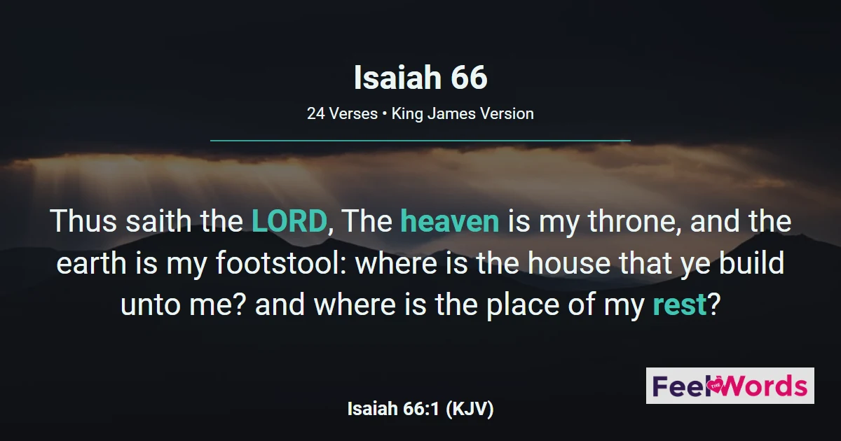 Isaiah 66: A Nation Born in a Day