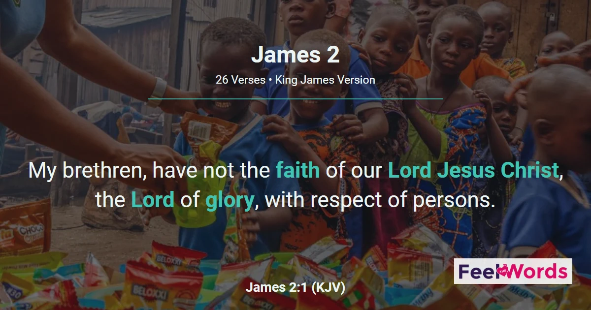James 2: Faith Without Works Is Dead