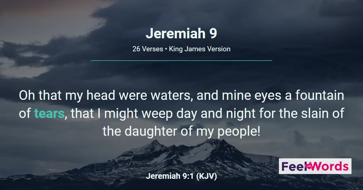 Jeremiah 9: Let Him Glory in This