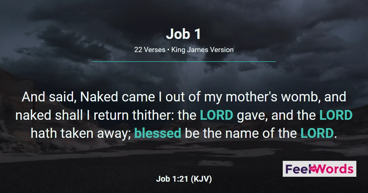 Job 1: Job Loses Everything