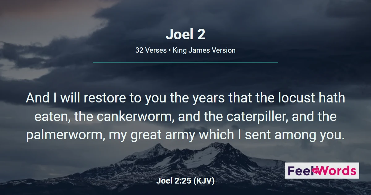 Joel 2: The Day of the LORD