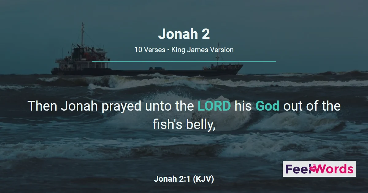Jonah 2: Prayer From the Fish's Belly