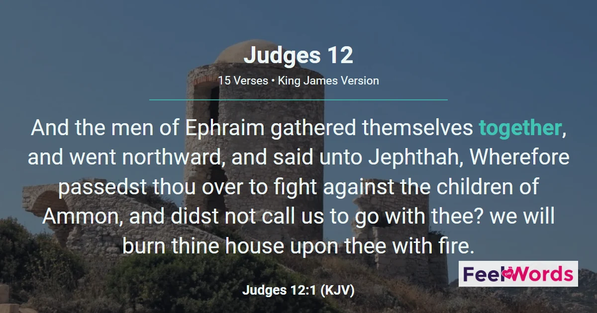 Judges 12: The Shibboleth Test