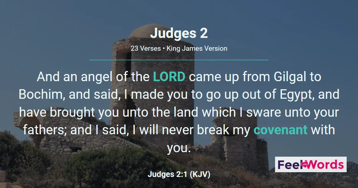Judges 2: The Cycle of Judges Begins