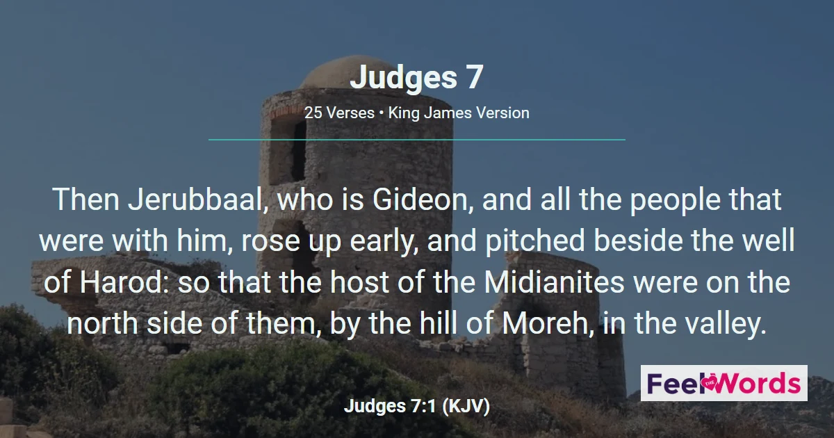 Judges 7: Gideon's Three Hundred