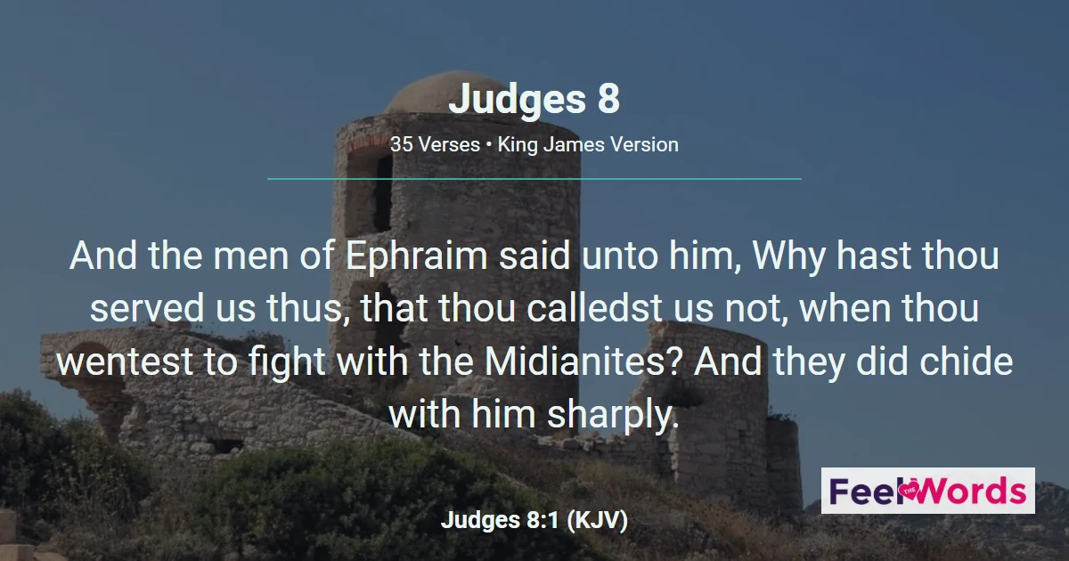 Judges 8: Gideon's Pursuit and Refusal