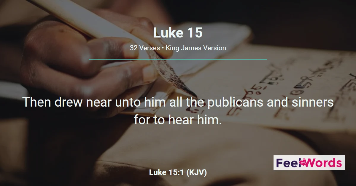 Luke 15: The Prodigal Son & the Lost Sheep