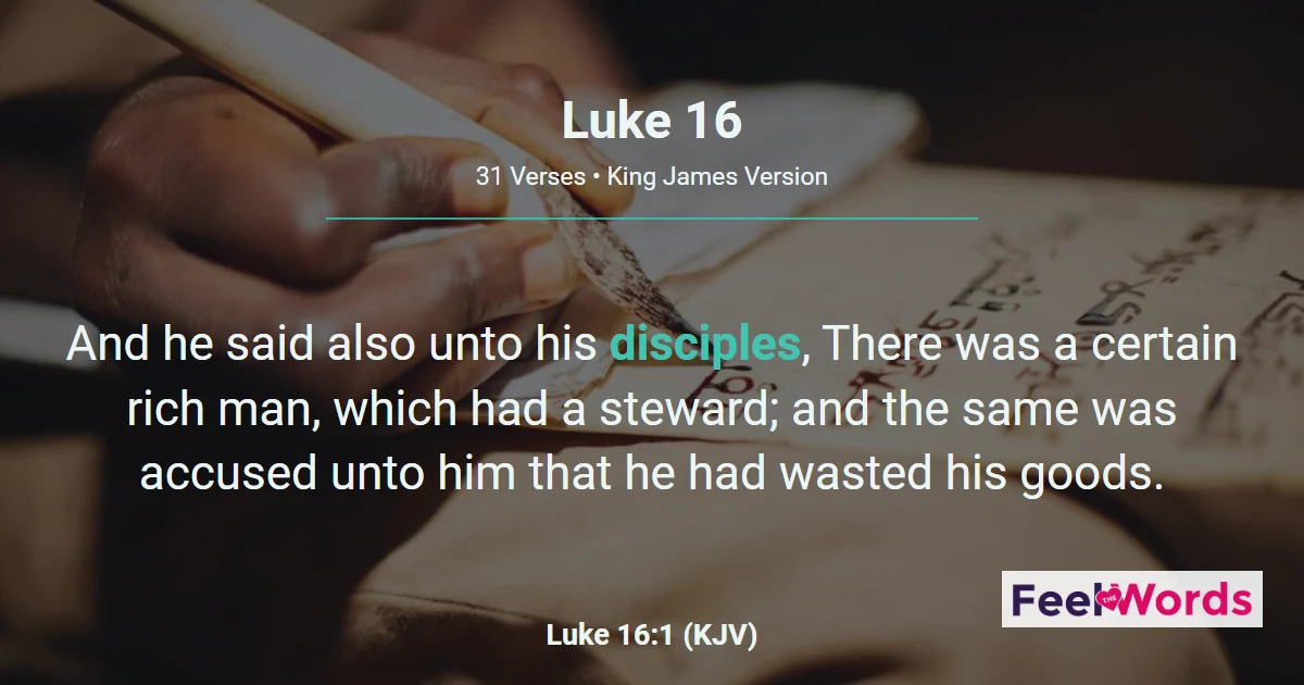 Luke 16: The Rich Man and Lazarus