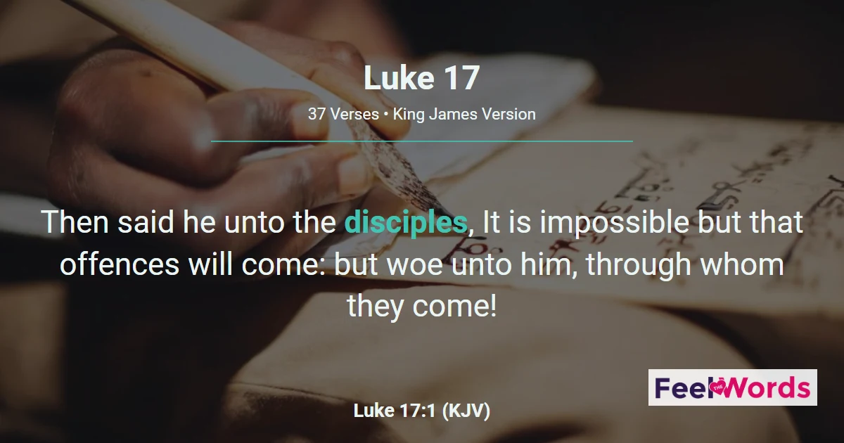 Luke 17: The Ten Lepers & the Kingdom Within