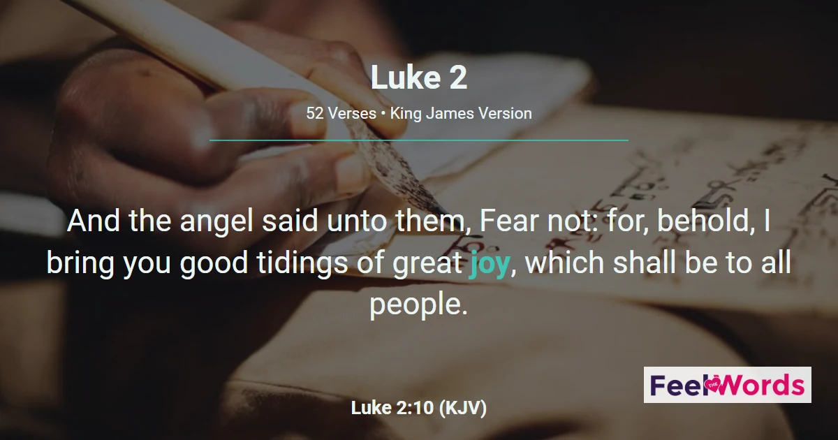 Luke 2 — The Birth of Jesus in Bethlehem