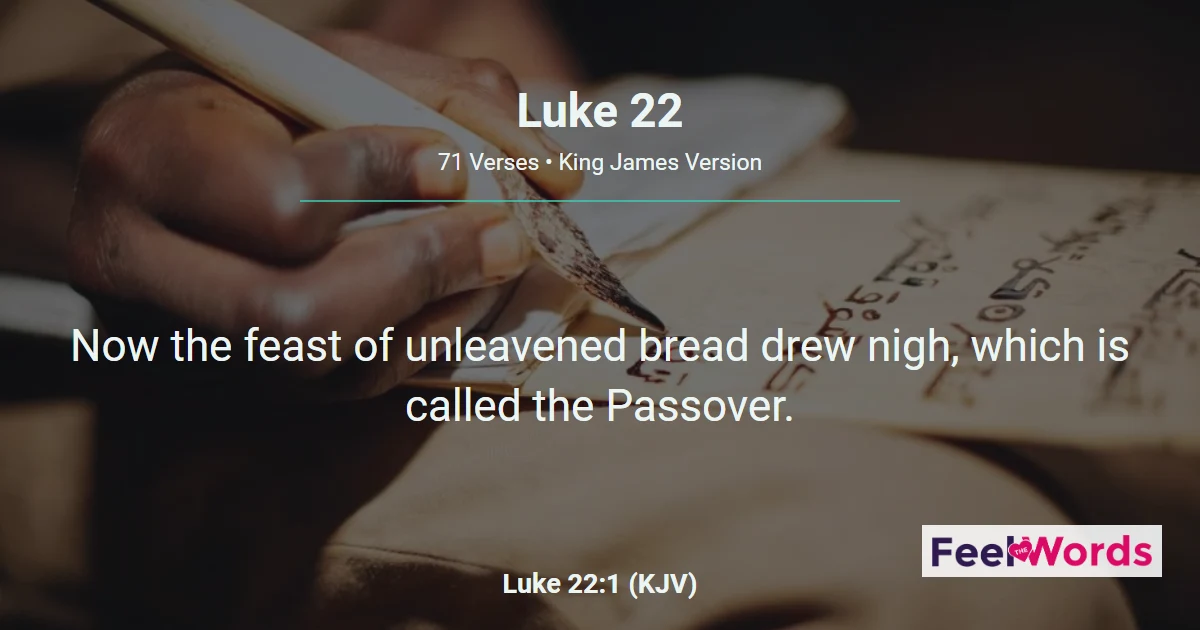Luke 22: The Last Supper & Jesus's Arrest