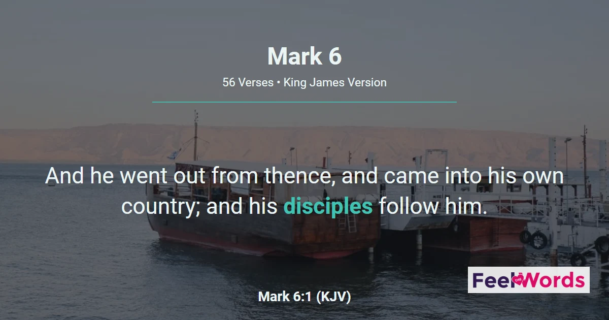 Mark 6 — Feeding 5,000 & John's Death