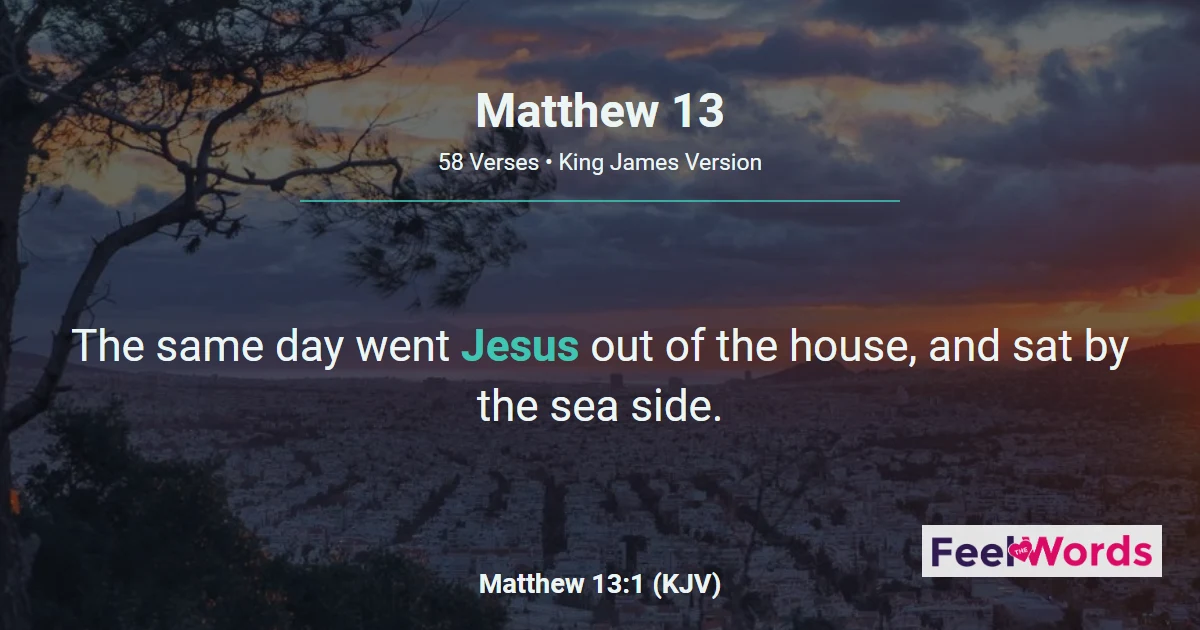 Matthew 13: The Parable of the Sower