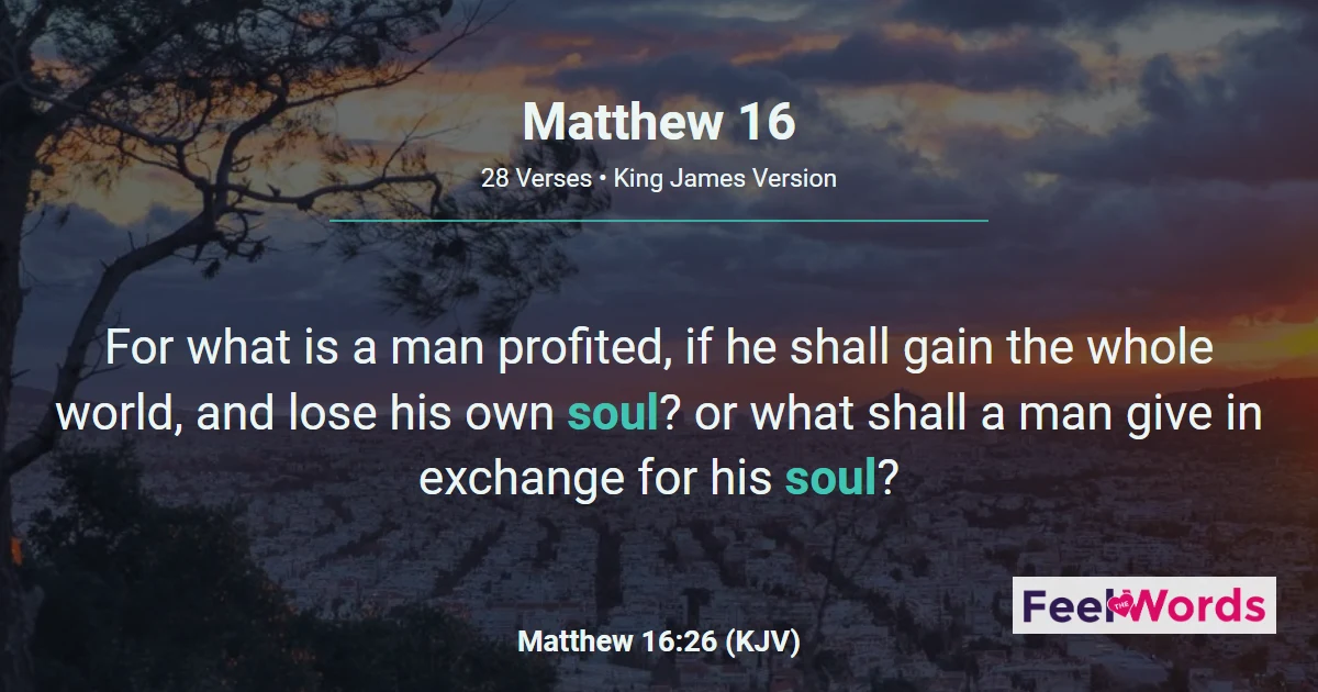 Matthew 16: Peter's Confession of Christ