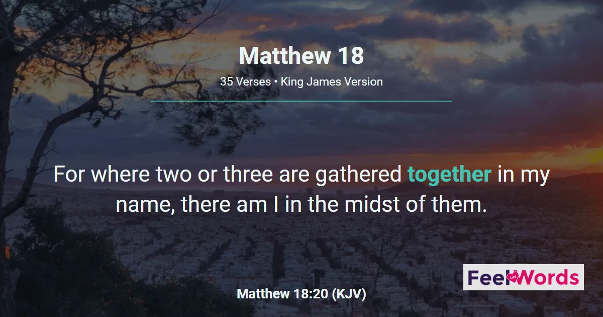 Matthew 18: Parable of the Unforgiving Servant