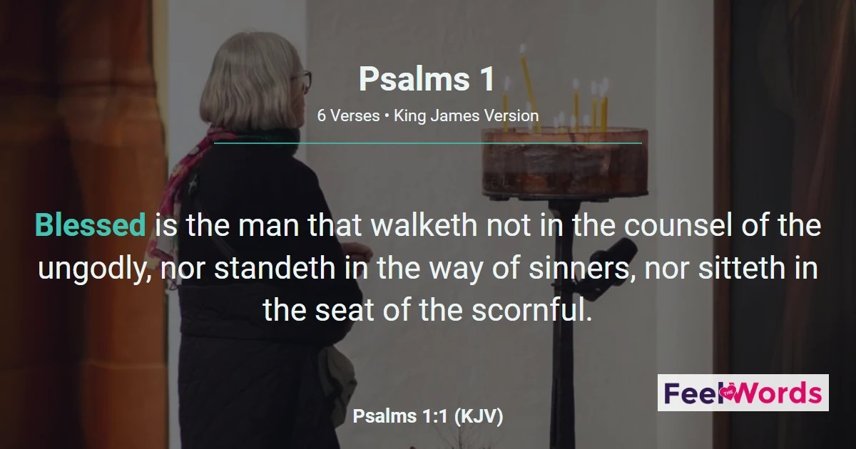 Psalms 1 - Blessed Is the Man