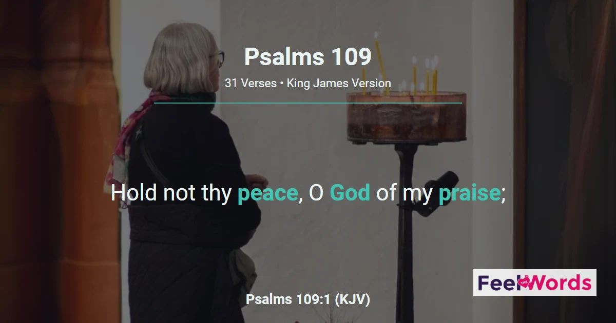 Psalms 109 – David's Prayer Against Enemies