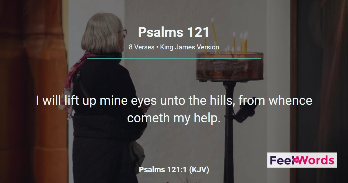 Psalms 121 – My Help Comes from the Lord