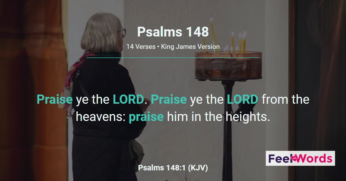 Psalm 148: Let All Creation Praise Him